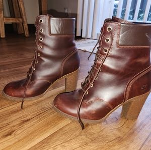 Timberland high heel boots